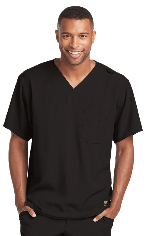 بلوزة سكتشرز جيب واحد ~One pocket Scrub Top
