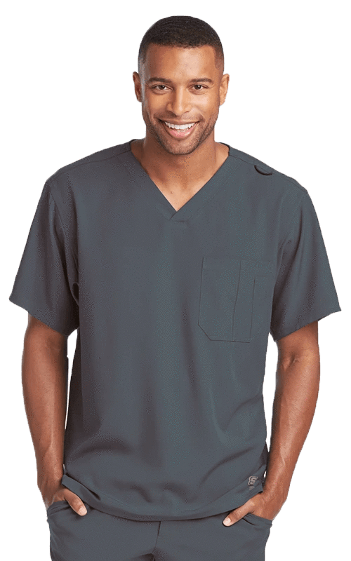بلوزة سكتشرز جيب واحد ~One pocket Scrub Top