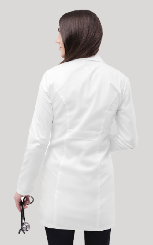 لابكوت تاب ويست الطويل من أدار ~ Tab-Waist Long Lab Coat Adar