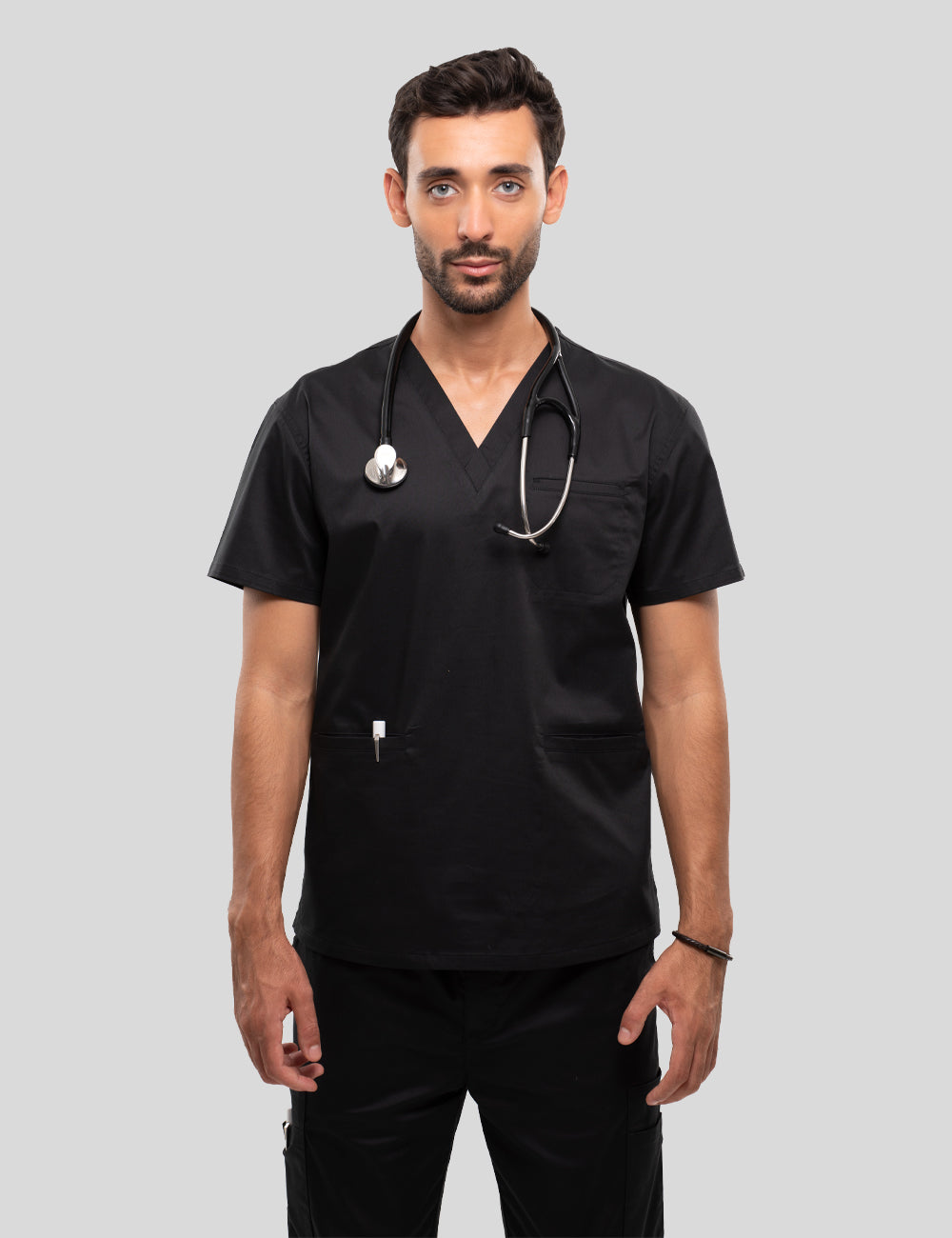 بلوزة فايروس فلكس رجالي ~ VirusFlex Male Top || BLACK VIRUSFLEX