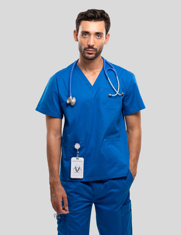 بلوزة فايروس فلكس رجالي ~ VirusFlex Male Top || ROYAL BLUE VIRUSFLEX