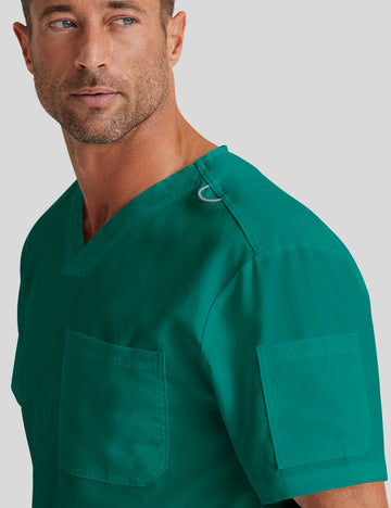 بلوزة إيڤان جريز أناتومي ~ Evan Top Grey's Anatomy Classic || HUNTER GREEN GRAY ANATOMY CLASSIC