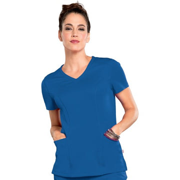 ROCK STAR - SMITTEN V NECK TOP Blue