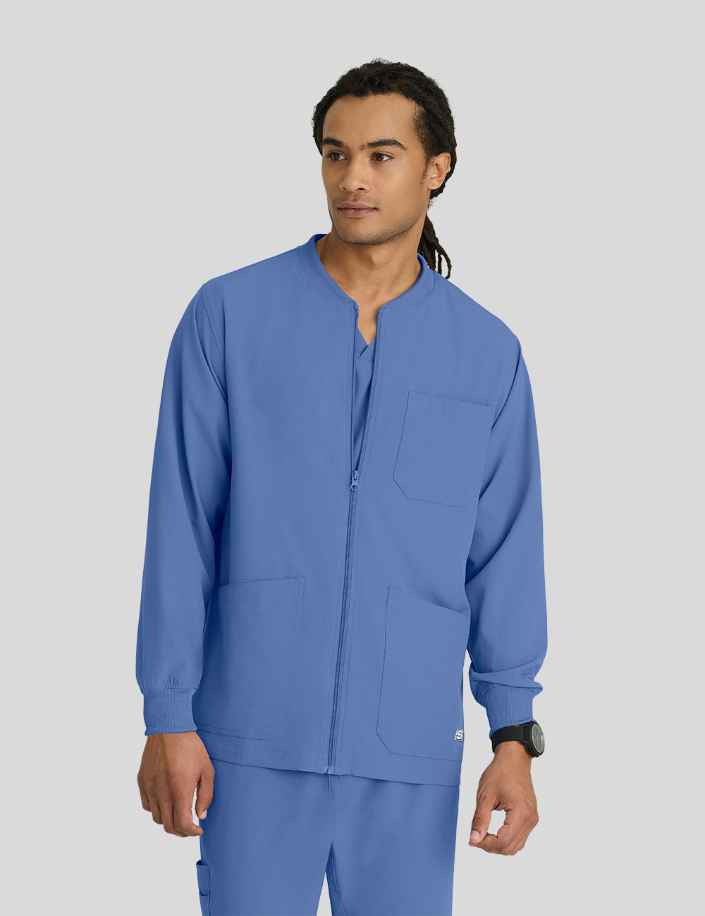 جاكيت ستركتشر سكيتشرز ~ Jacket Sructure Skechers  || CIEL BLUE SKECHERS