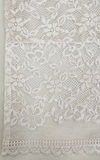 طرحة بوالياباني مع دانتيل~ Japanese Voile Lace Scarf 37 