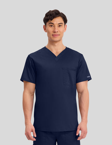 بلوزة ريڤلوشن شيروكي ورك وير ~ Revolution Top Cherokee Workwear || NAVY CHEROKEE WORKWEAR