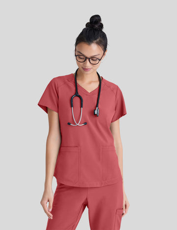 بلوزة ريذم جريز أناتومي ~ Rhythm Top Greys Anatomy || DESERT ROUGE GREYS ANATOMY