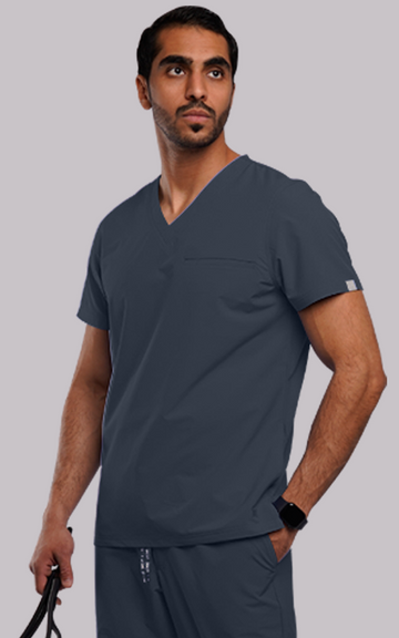 بلوزة ترست مست وير رجالي ~ MustWear Trust Male Top || PEWTER MUSTWEAR