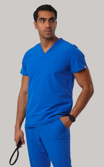 بلوزة ترست مست وير رجالي ~ MustWear Trust Male Top || ROYAL BLUE MUSTWEAR