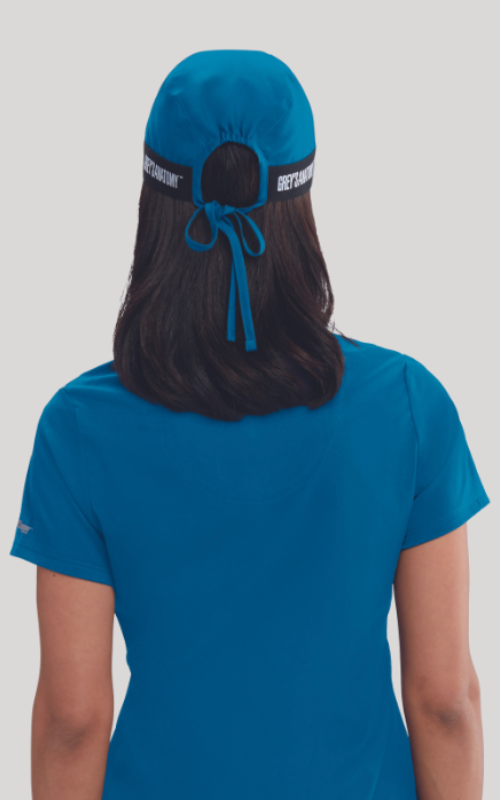 سيرجيكال كاب جريز أناتومي بربّاط للجنسين ~Grey's Anatomy Unisex Fitted Surgical Cap 