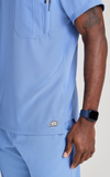 بلوزة سكتشرز جيب واحد ~One pocket Scrub Top 