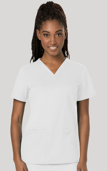 بلوزة ريڤلوشن شيروكي ورك وير ~ Revolution Top Cherokee Workwear ||  WHITE CHEROKEE WORKWEAR